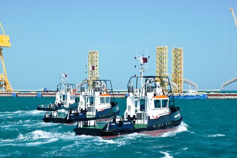 Newbuild tugboats delivered by NDSQ